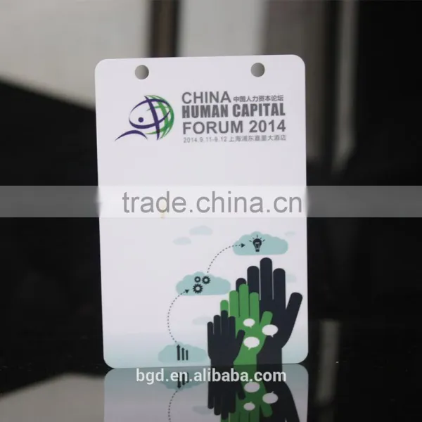 Fashion and Fancy Double Sided PVC Business Blank Card photo-2