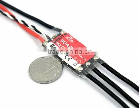 New Arrival ZTW Spider PRO Premium 30A HV OPTO 2-6S ESC Electronic Speed Control 16.8x30.8x4.7mm For RC Multirotor photo-4