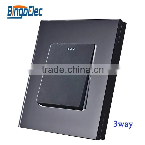 EU/UK Standard 1gang 3way Push Wall Switch, Intermediate Switch photo-2