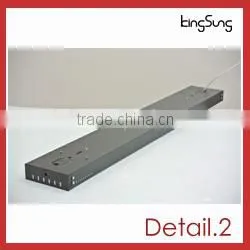 Useful T5 Led White Black Suspended Steel Ceiling Office Lighting photo-3