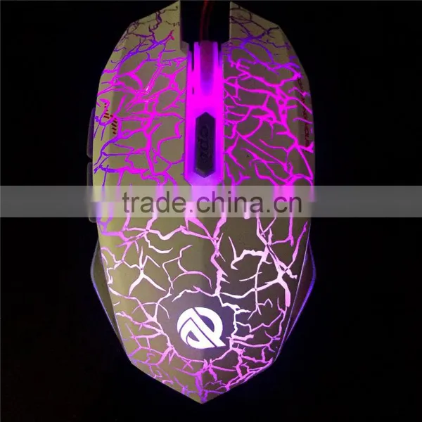 Wired USB 6D Optical Colorful LED Gaming Mouse photo-4
