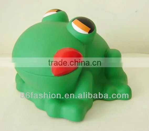 Toy Animated Money Bank,plastic Frog Shaped Money Box,PVC Money Box OEM