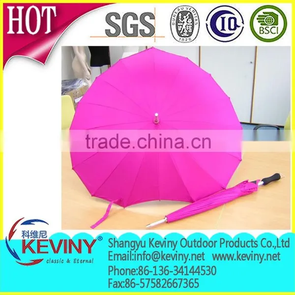 Heart Umbrella Manual Open Parapluie in High Quality From Chinese Umbrellas Manufacturer