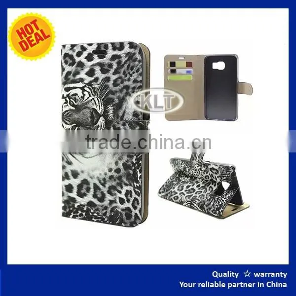 KLT Leopard Print Zebra-stripe Style 5" Inch 6" Inch Leather Case photo-2