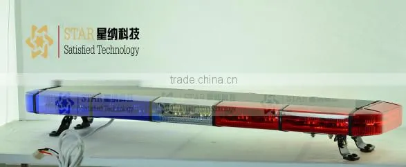 48 Inch Police Car Red and Blue Led Alarming Flash Lightbar photo-2