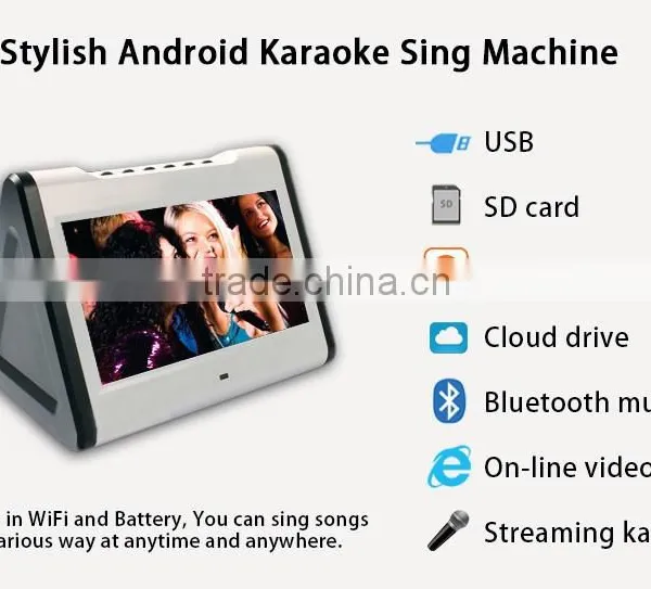 Karaoke System 10.1 Inch Android Home Theatre Subwoofer Bluetooth Speaker photo-2