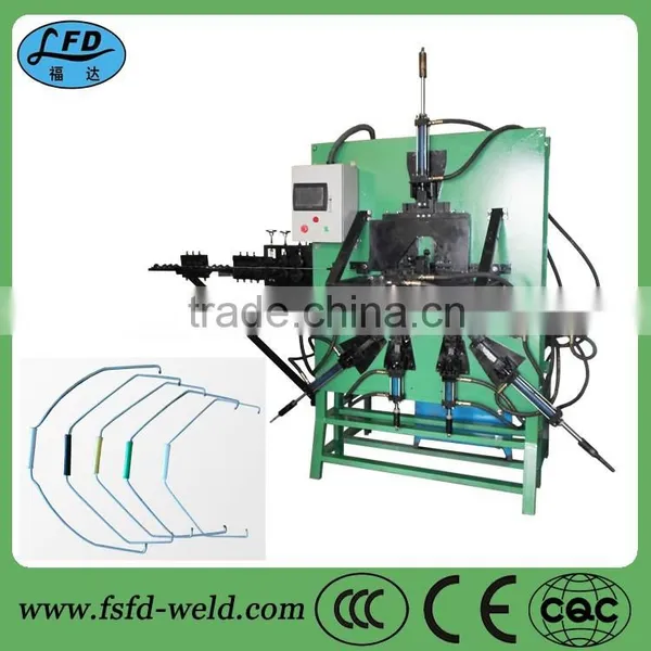 Steel Wire Galvanized Bucket Handle Rivet End Making Machine photo-3