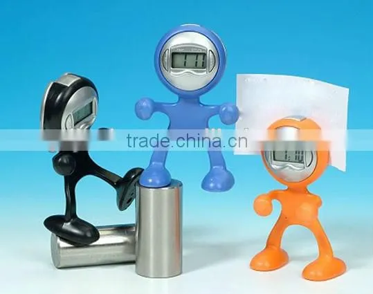 2016 Man Shaped Digital Mini Lcd Clock photo-4