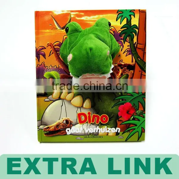 Children Book/children Cardboard Book Printing With Plush Toy photo-5