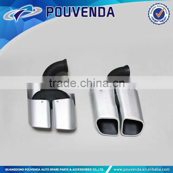 Exhaust Pipe for Porsche Cayenne Accessories 14 +auto Parts Muffler Tips