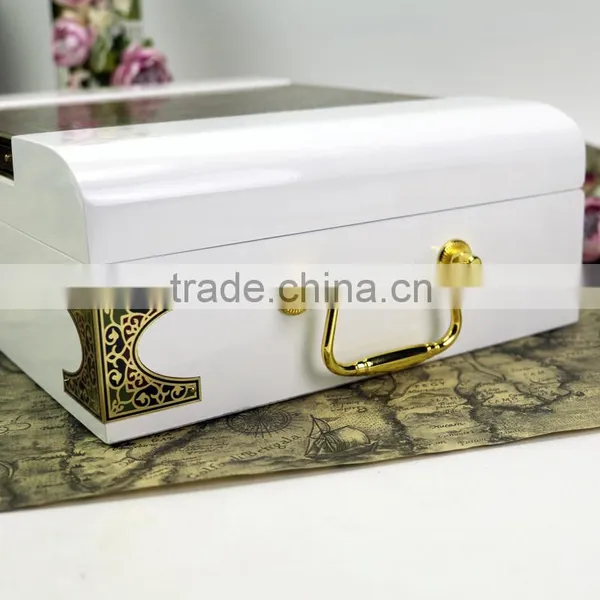 China Wholesale High Quality Wooden Arabia Style Perfume Box Set For Gift photo-3