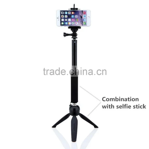 2in1 Selfie Stick Table Top Mini Tripod With Adjustable Holder For Smart Phones photo-4