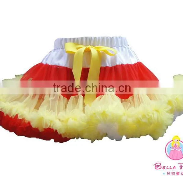 2015 Multi Color Pettiskirt Summer Boutique Baby Dance Tutu Skirts Chiffon Pettiskirt Tutu Newborn Petti Skirt Fluffy photo-6