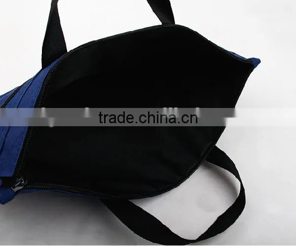 China Supplier Polyester Zipper Hand Document Bag A4, Conference Tote Bag photo-3
