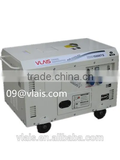 Double- Cylinder Factory Price Electric Start 12kva Diesel Generator photo-2
