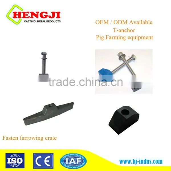 t Anchor of Concrete Slats for Fastening Pig Slats photo-2