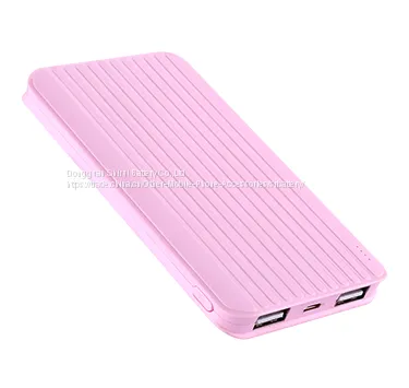 4000-8000mah li Polymer Dual Usb Power Bank