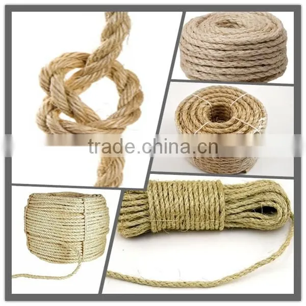 Twist 22mm Manila/sisal Rope With High Quality for Sale photo-2