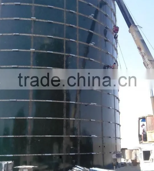Biogas Storage Tanks for Gas Disposal System Glass Fused to Steel Tanks, Beer Fermenter Tank photo-4
