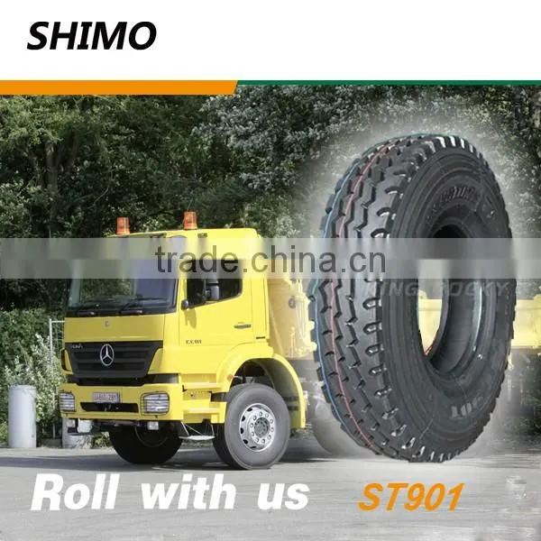16 Ply 9.00r20 Truck Tires Rims 20 Inch Width photo-2