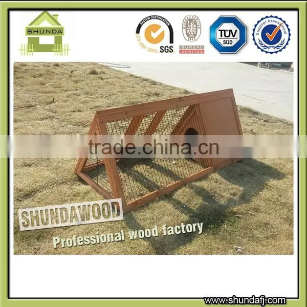 Luxury Small Wooden Rabbit Hutch photo-2