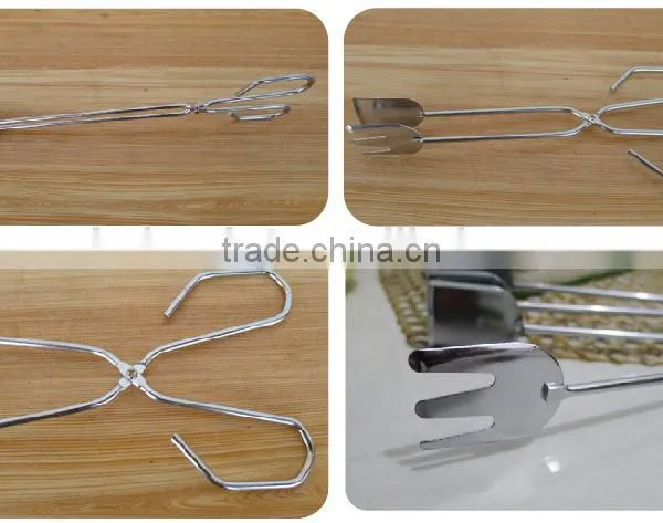 Big Size Bbq Tongs Charcoal Grip Multi-function Clip Grill Barbecue Charcoal Pliers Tools photo-5