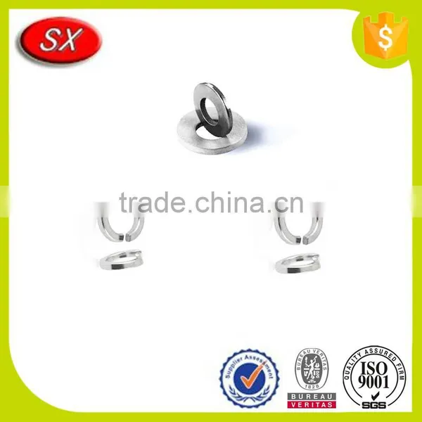 Custom High Quality Steel Spring Brass Fastener Pressure Washer With Zinc Plated photo-3