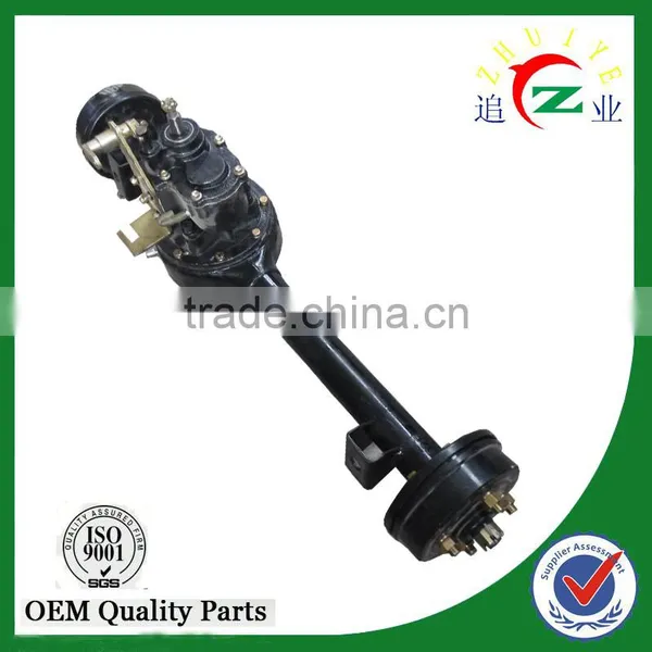 Cargo Series & Passenger Series High Quality Auto Rickshaw Oil Brake Rear Axle/bridge photo-3