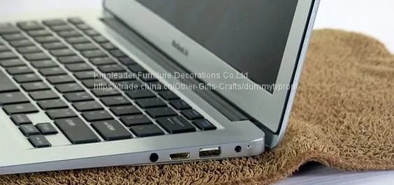 Высококачественный фиктивный плазменный ноутбук-проп (белый)