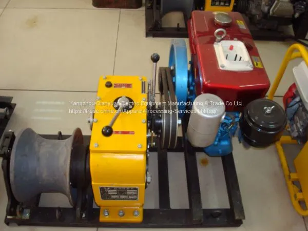 5 Ton Capacity Diesel Power Source Winch in Factory photo-2