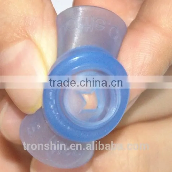New Solution Food Grade Fluid Dispensing Umbrella Shaped Silicone Closure for Squeezing Bottles photo-5
