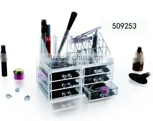 Clear Cosmetic / Make up Display Organizer Drawer photo-5