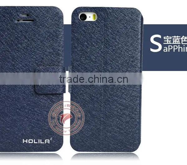 High Quality Wallet Leather Case Flip PU Leather Phone Case Protective Back Covers for IPhone 5 5s photo-6