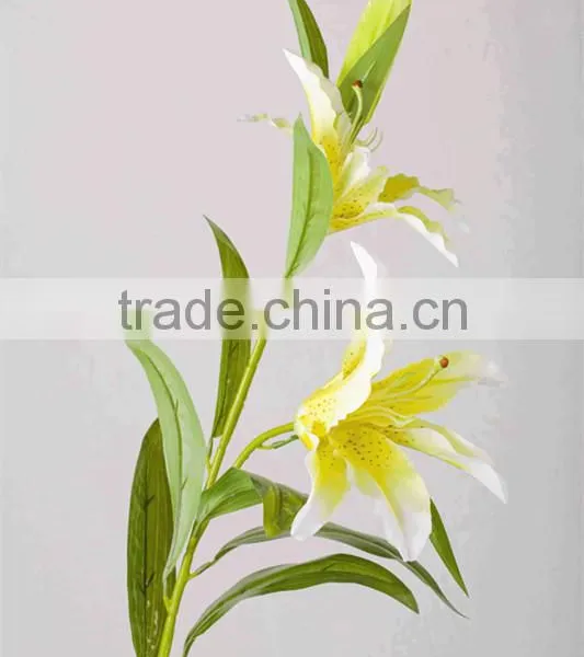 CHY10121103 Factory Wholesale Fabic Lily Flower photo-6