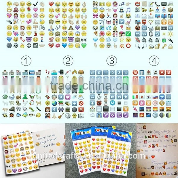 Emoji Sticker Pack 912 Die Cut Stickers for Phone Vinyl HOT TR photo-5