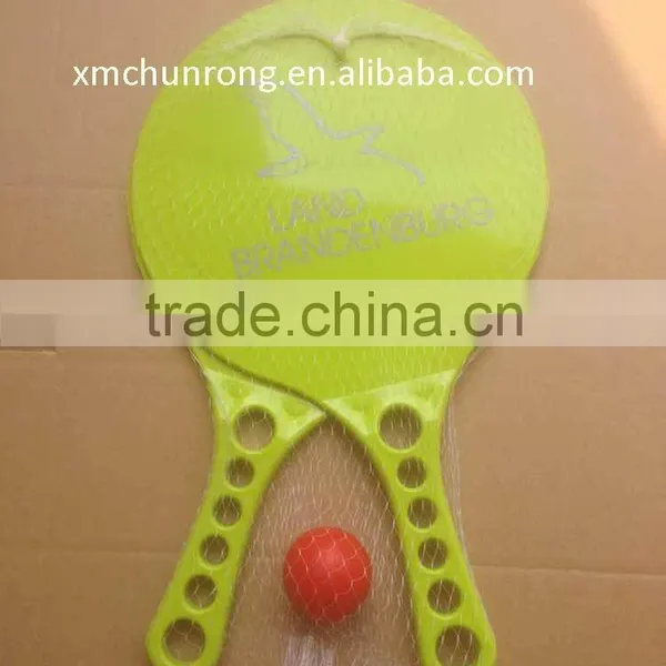 Plastic Beach Racket Set With Ball photo-2
