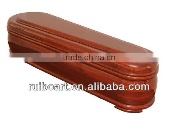 Spain Style Antique Cheap Wooden Coffin photo-5