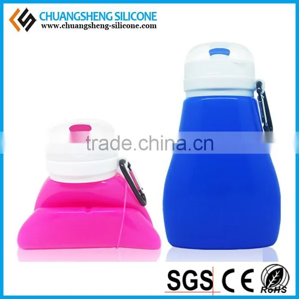 Sports Required Water Bottle, Silicone Folding Bottle, Pocket Bottle photo-2