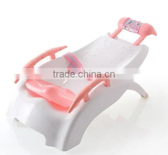 High quality baby hair washing chair/ kids shampoo chair/children plastic wash hair chair