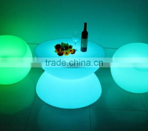 Led Light Bar Table, Led Commercial Furniture Tabe Sets photo-4
