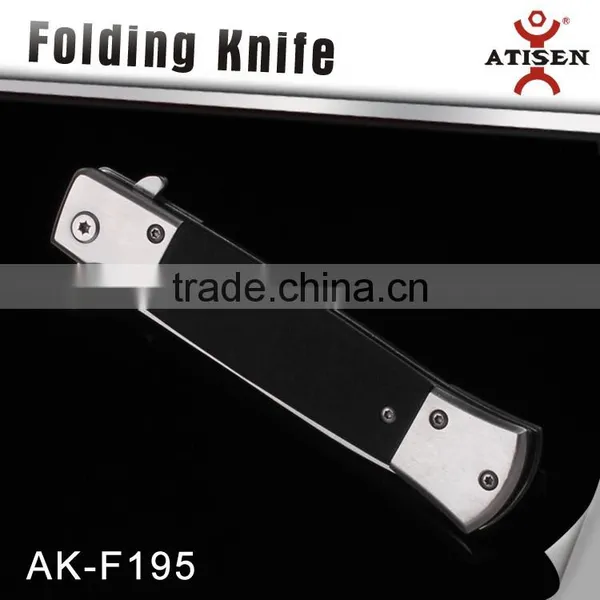 4" Pocket Knife 3Cr13 Blade G10 Handle Camping Knife Tools photo-2