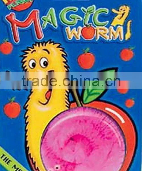 Magic Twisty Worm/plush Magic Worm/magic Fuzzy Worm