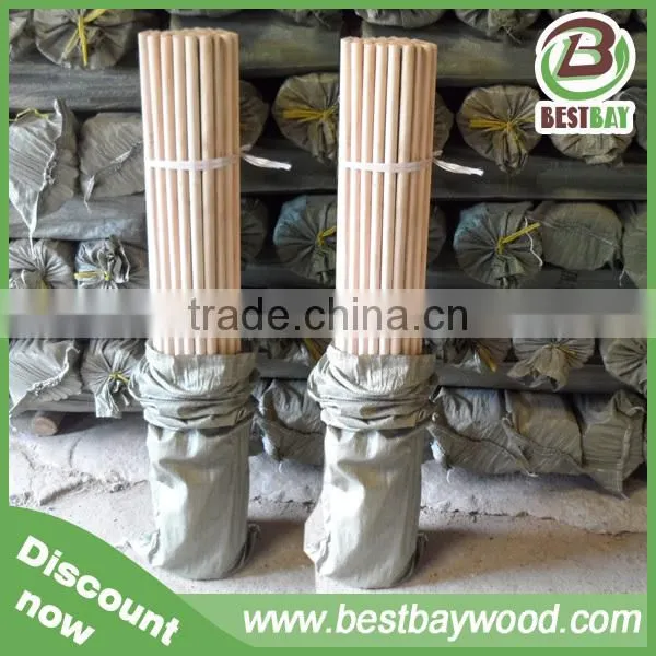 Made in China Wood Broom Stick With Italian Screw Export to Saudi Arabia photo-4