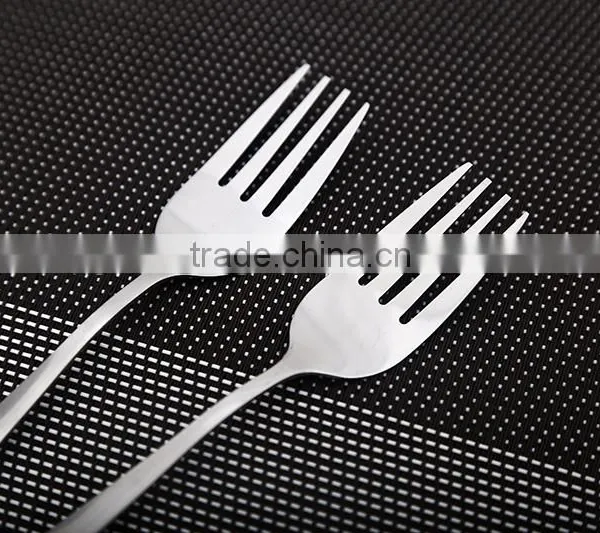 Exquisite Stainless Steel Dessert Fork Kitchen Snacks Cake Fruit Salad Tool photo-5