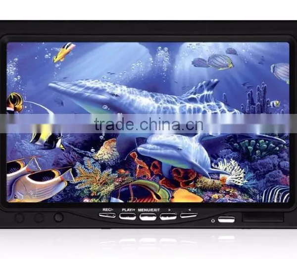 2017 New Arrive 7 Inch TFT LCD Monitor 20m 360 Rotating Fish Finder Underwater Aquaculture Monitoring Camera System With DVR photo-2