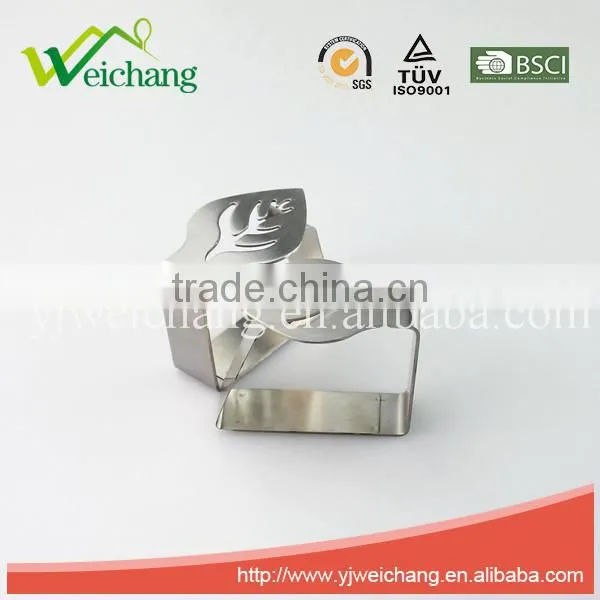 WCTS03M 4 Pcs Table Cloth Clip Set Promotional Free Sample Stainless Steel Table Clip photo-2