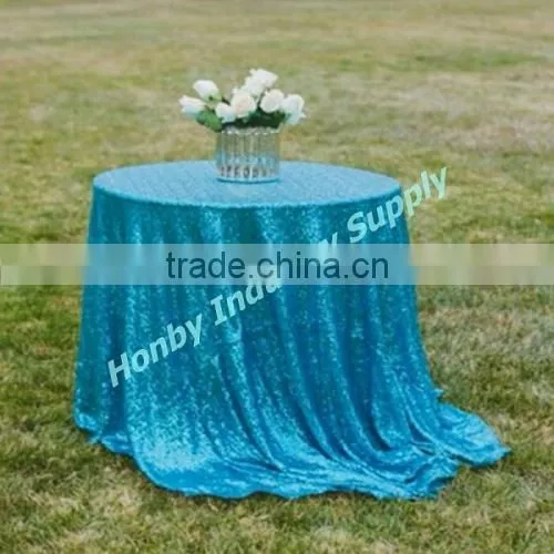 2017 HOT Green Decorative Aluminum Mesh Tablecloth