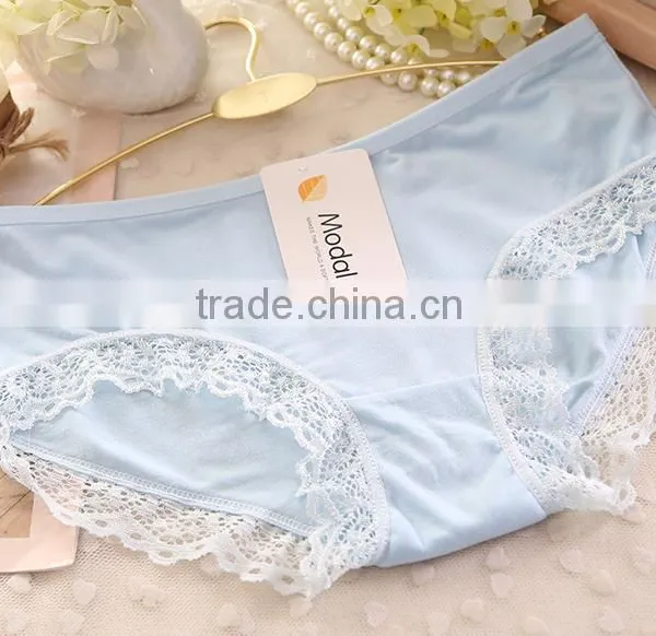 Free Sample Lace Sexy Women Panty Cotton Underwear photo-3