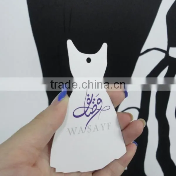 2016 Hot Sales Custom High Quality Offset Printing Jeans Hang Tags Swing Tags photo-3