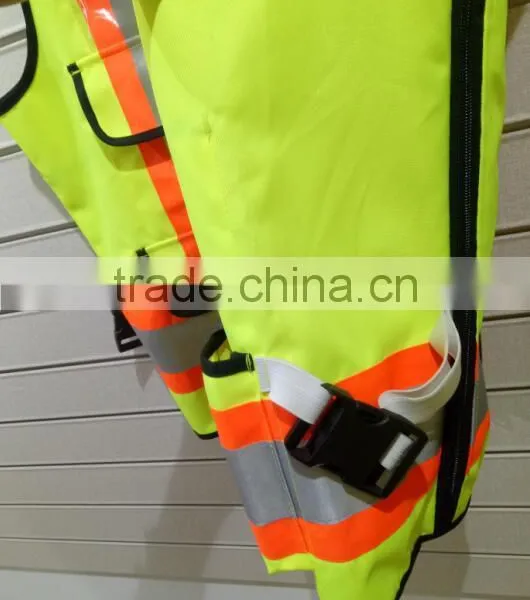 Ansi Class 3 Reflective Safety Vest hi Vis Workwear photo-6